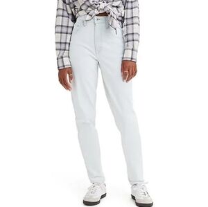 Levi's SilverTab Light Wash High Waisted Mom Jeans 26
